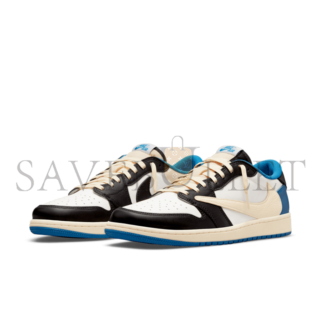 AIR JORDAN TRAVIS SCOTT X FRAGMENT DESIGN X AIR JORDAN 1 LOW DM7866-140